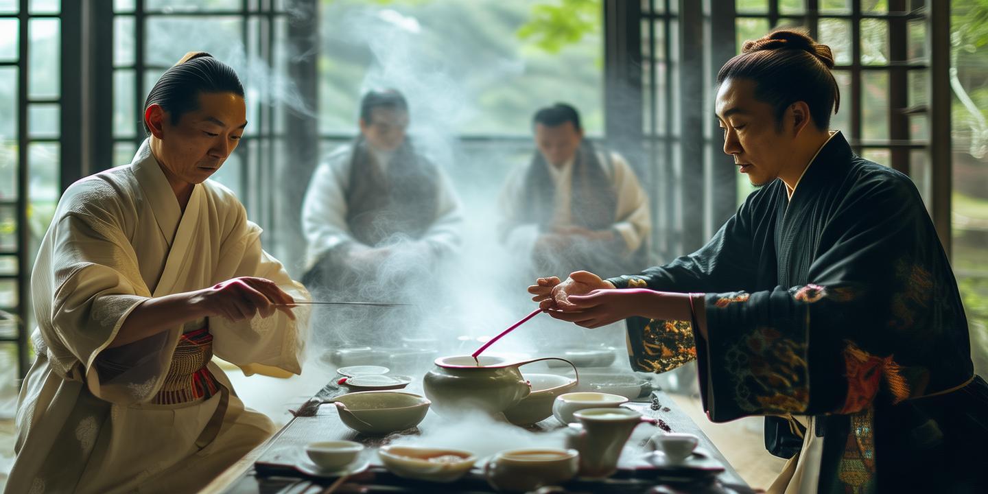 “云山茶海硒茶论道”:中日韩茶艺大师巅峰对决,茶香四溢,文化交融