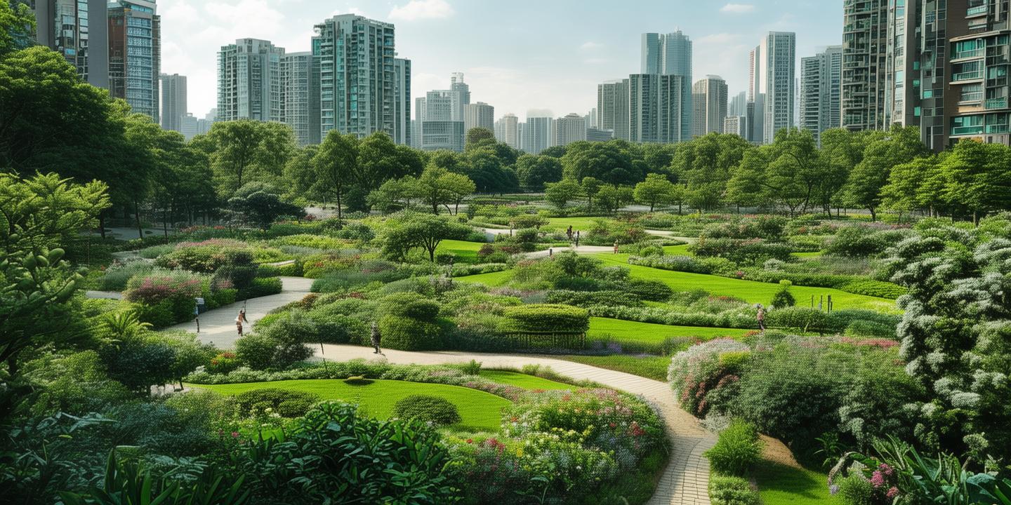 城市绿肺蓬勃发展:口袋公园数量破千,市中心人均绿地面积达12平方米